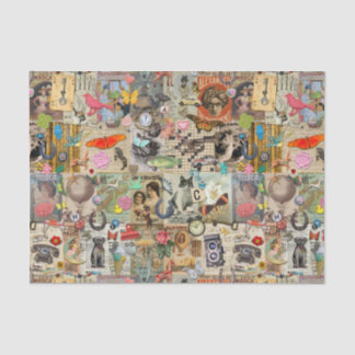 Tejido vintage para papel de desacoplamiento o de 