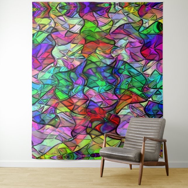 Tejidos cruzados ocultos por una tela de tela de m (In situ)