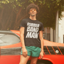 Tejidos de camisetas de hombres de RUBBERBAND de l