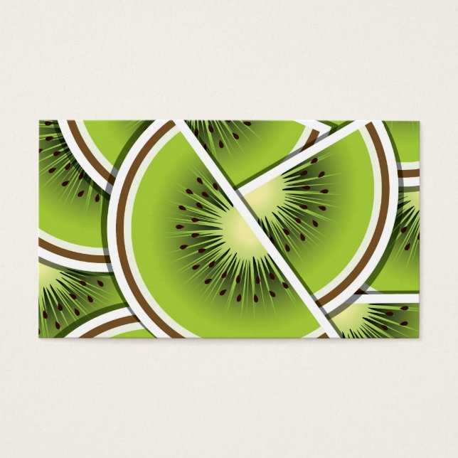 Tejidos de fruta kiwi funky (Frente)