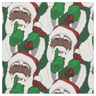 Tejidos de Navidades de Santa Tela Negra de África