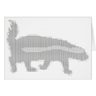 tejón ascii
