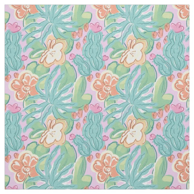 Tela С acti y plantas. (Retal)