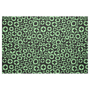 Tela 050215 - Mint Green sobre negro