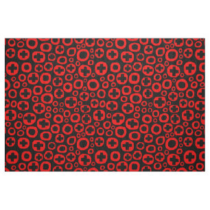 Tela 050215 - Rojo sobre negro