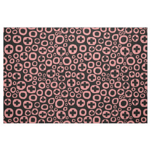 Tela 050215 - Rosa suave en negro