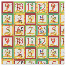 Tela 12 días de Navidades
