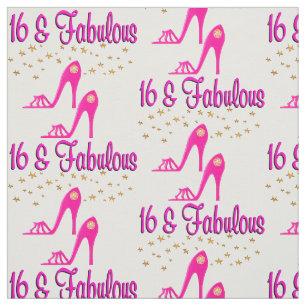 TELA 16 Y FABULOSO DISEÑO DEL 16º CUMPLEAÑOS