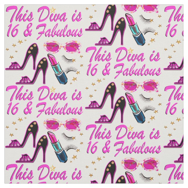 TELA 16 Y FABULOUS DIVA (Retal)