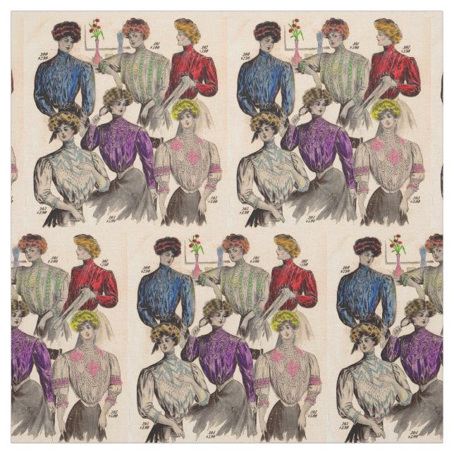 Tela 1908 Gimbels damas blouses waists no. 2 (Retal)