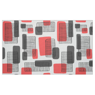 Tela 251215 - Rosa y gris tropical