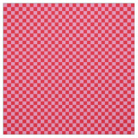 .25 pulg. tablero de cheques rosa y rojo