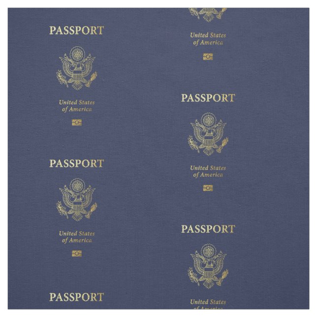 Tela [300] Cobertura de pasaporte estadounidense (Retal)