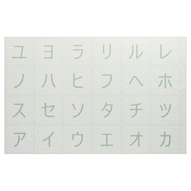 Tela 3.75" Bloques de bebés Katakana enfrentan Asanoha  ("Cuarto gordo" (fat quarter))