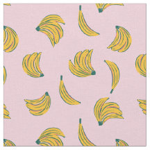 (4 in) ilustraciones Guay bananeros de fondo rosa
