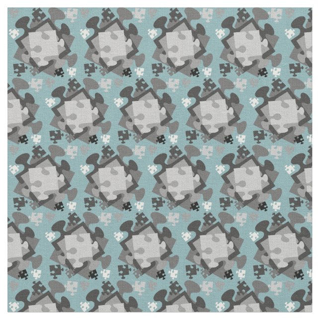 Tela 4 Piezas de jigsaw (De cerca)