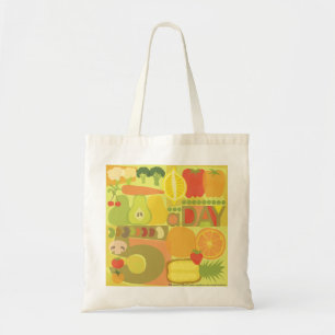 Tela 5 un bolso de la fruta y del veg del día