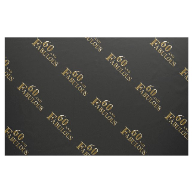 Tela 60 y fabuloso ("Cuarto gordo" (fat quarter))