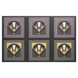 Tela # 6 Paneles de diseño de ventiladores Icónicos Art