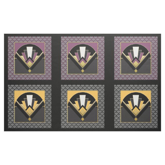 Tela # 6 Paneles de diseño de ventiladores Icónicos Art (Yarda)