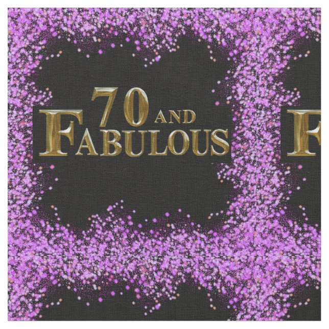 Tela 70 cumpleaños (De cerca)