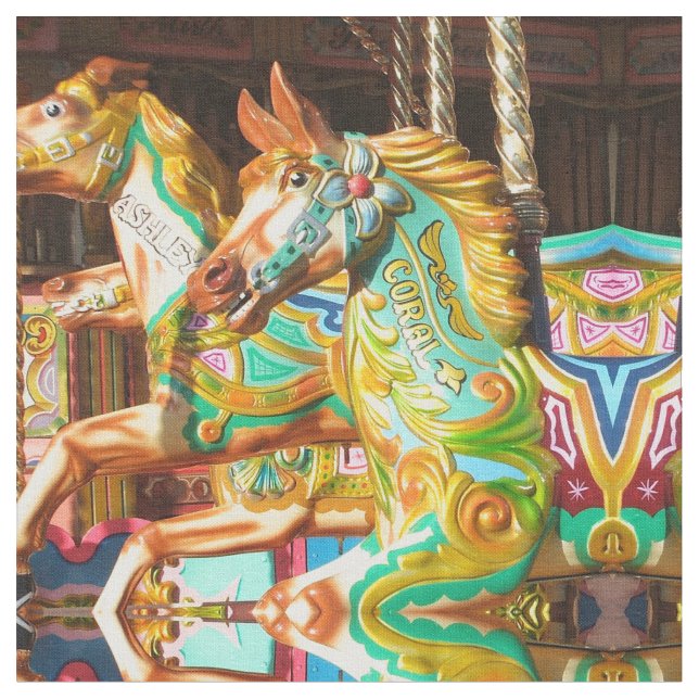 Tela 7 del caleidoscopio del tiovivo (De cerca)