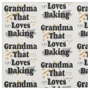 Tela A la abuela le encanta el pan