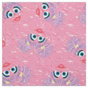 Tela Abby Cadabby Fur Face Pattern