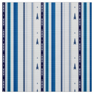 Tela Abstract Symphony in Blue 5 (Vertical Lines)