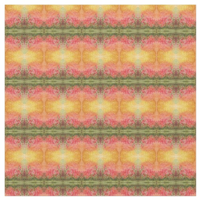 Tela abstracta bohemia (De cerca)