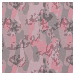 Tela abstracto de camuflaje rosa y malva texturizado
