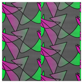 Tela Abstraktes buntes Stoffmuster Pink Grün Neon