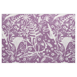 Tela Abundance Botanic Berry Fabric