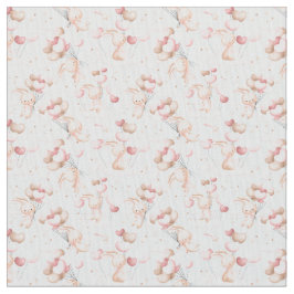 Tela Abundantes con globos