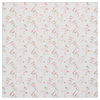 Tela Abundantes con globos