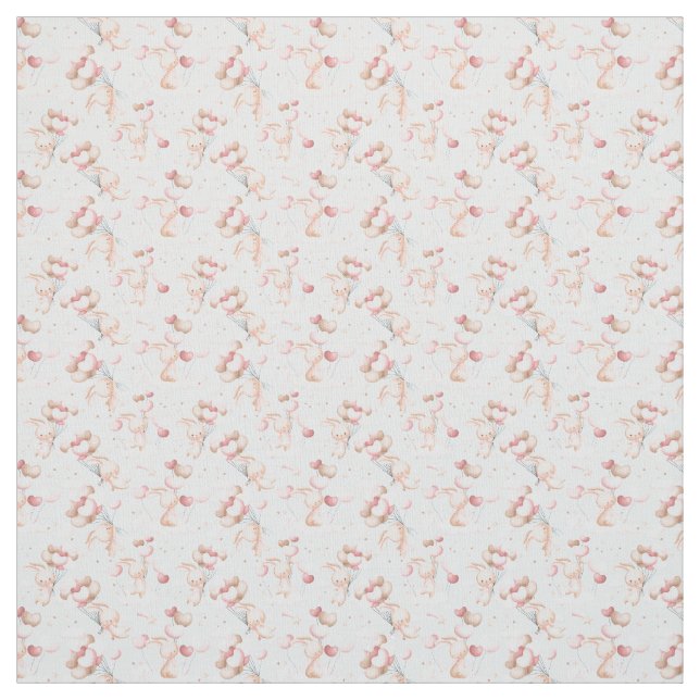 Tela Abundantes con globos (Retal)