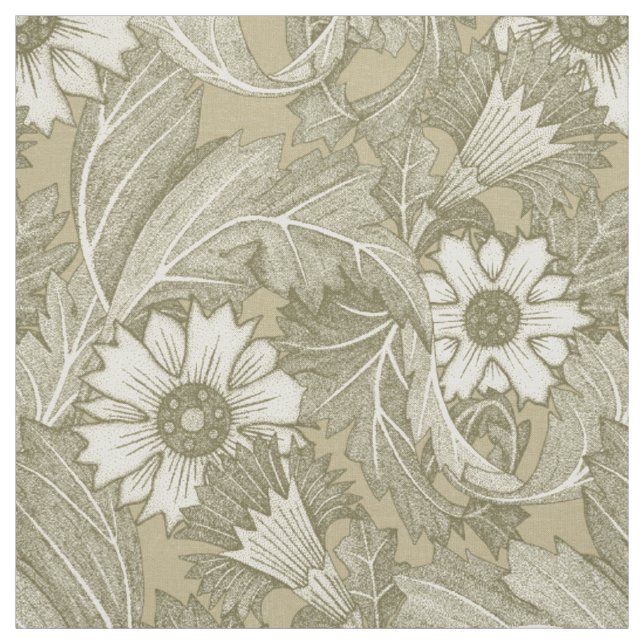 Tela acanthus bronce bamboo (Retal)