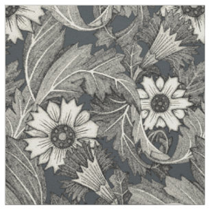 Tela acanto negro metal gris oscuro