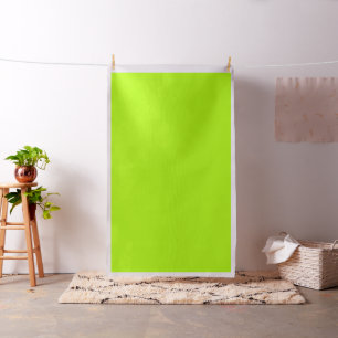 Tela Accent Verde Lima Eléctrico Listo para Personaliza