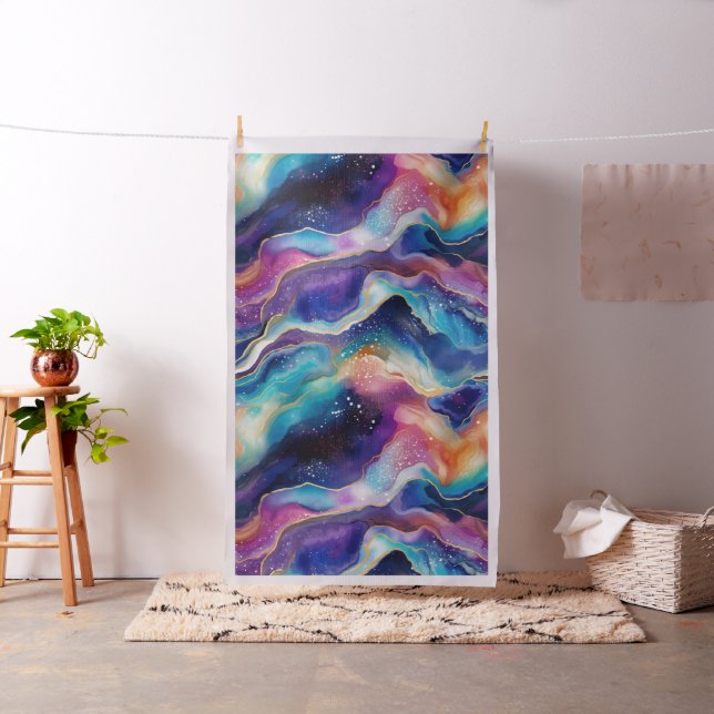 Tela Acento estético agate rainbow purpurina (In Situ)