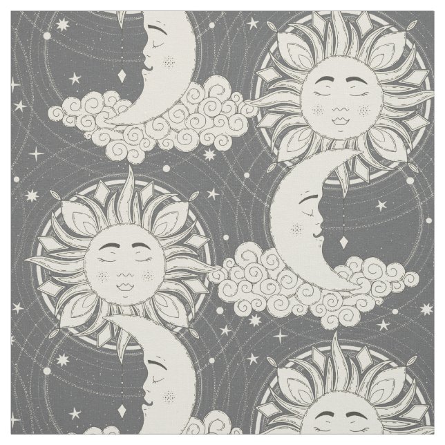 Tela acero de sueños bohemios (Retal)