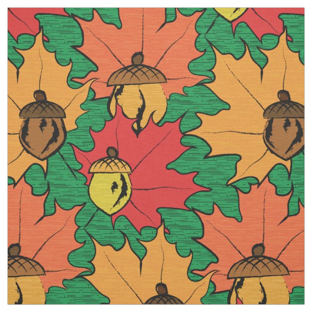 Tela Acordes y hojas VI (Retal)