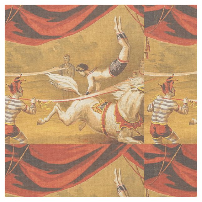 Tela Acto de circo de la CAMISETA (De cerca)