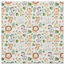 Acuarela Cute Safari Animales para Niños