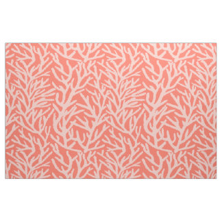 Tela Acuarela De Coral Rosa En La Costa De La Bisque De