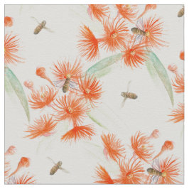 Tela acuarela de goma de flor