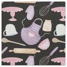 acuarela panadería bonito impresión de hornear cer