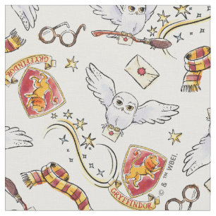 Tela Acuarela Patrón de HEDWIG GRYFFINDOR™
