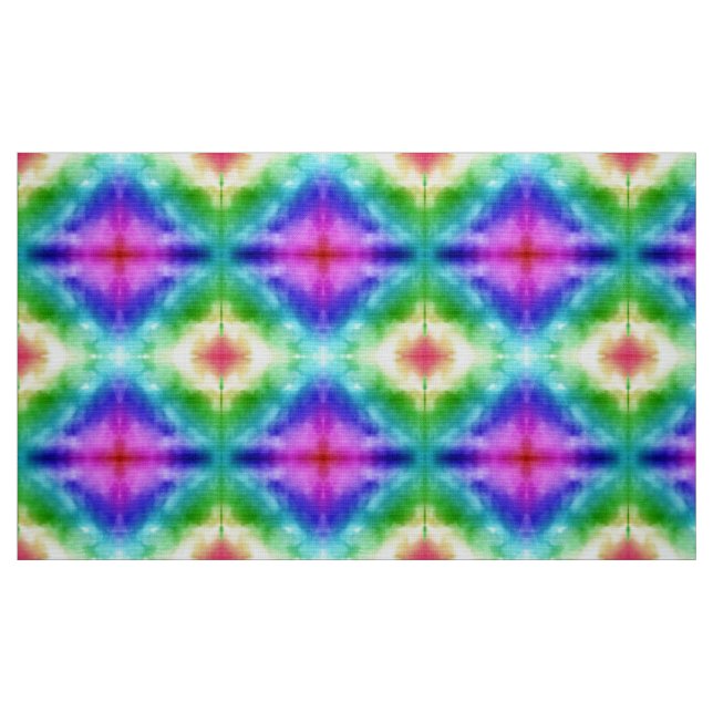 Tela Acuarelas Arcoíris ("Cuarto gordo" (fat quarter))