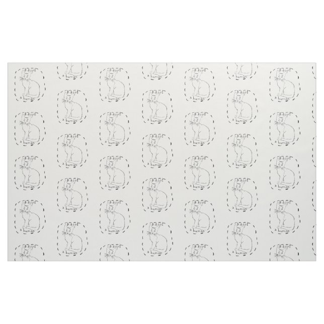 Tela Adoptar un ser humano ("Cuarto gordo" (fat quarter))
